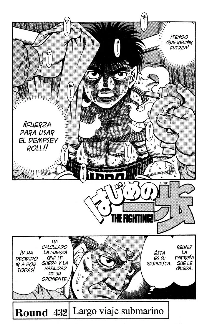 Hajime no Ippo Capítulo 432 en Línea - página 1