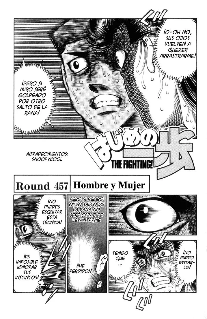Hajime no Ippo Capítulo 457 en Línea - página 1