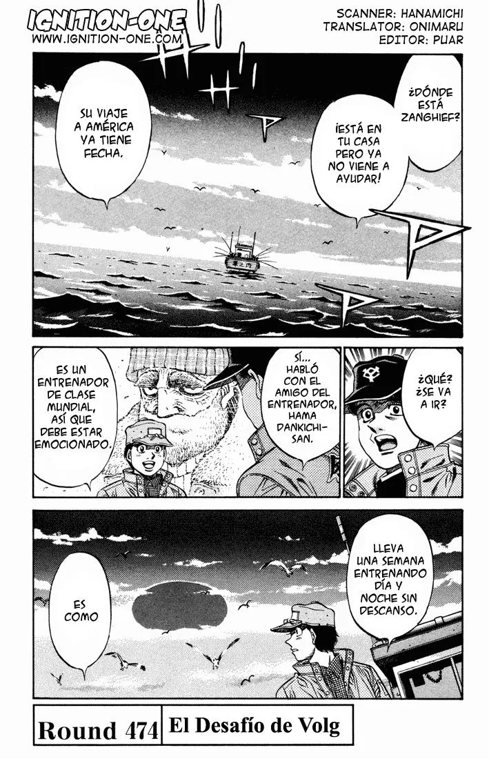 Hajime no Ippo Capítulo 474 en Línea - página 1