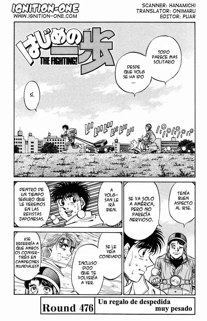Hajime no Ippo Capítulo 476 en Línea - página 1