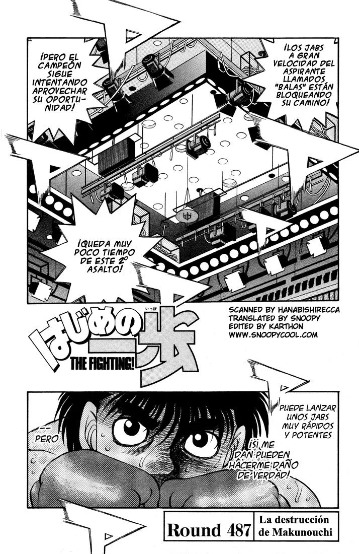 Hajime no Ippo Capítulo 487 en Línea - página 1