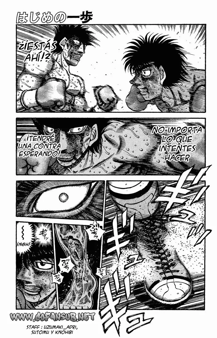 Hajime no Ippo Capítulo 501 en Línea - página 1