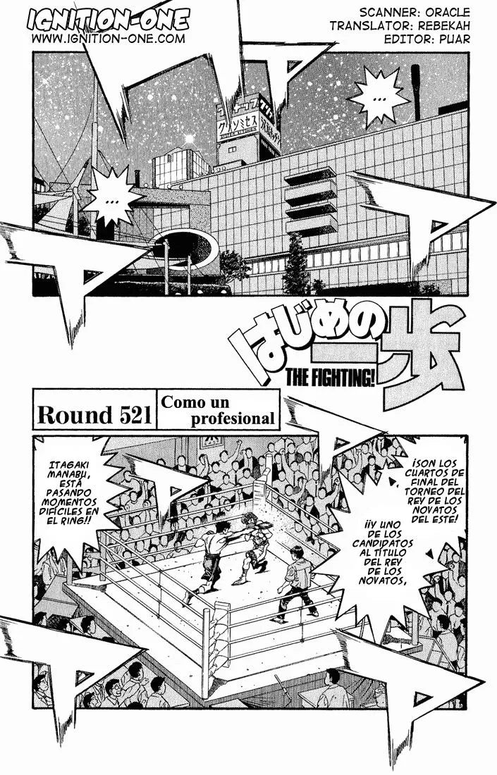 Hajime no Ippo Capítulo 521 en Línea - página 1