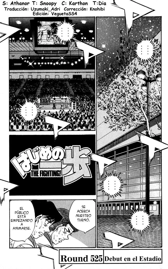 Hajime no Ippo Capítulo 525 en Línea - página 1