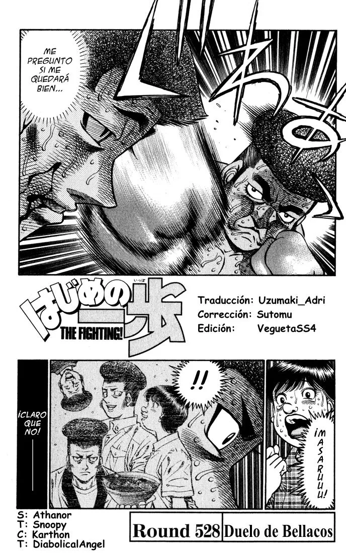 Hajime no Ippo Capítulo 528 en Línea - página 1