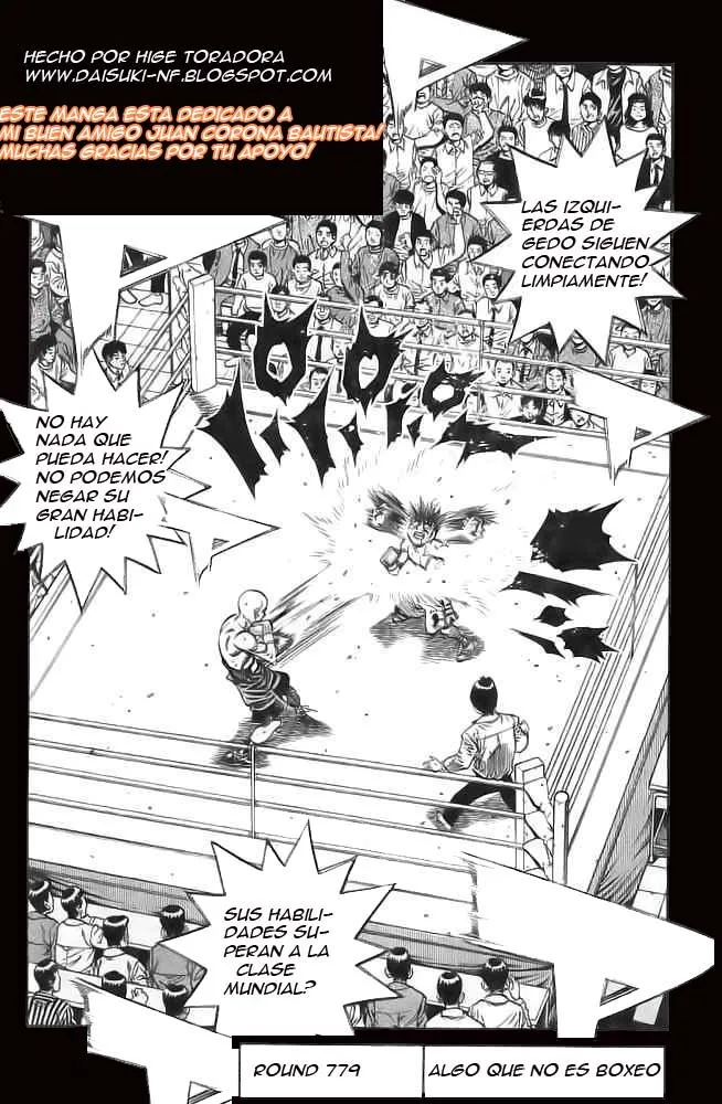 Hajime no Ippo Capítulo 779 en Línea - página 1