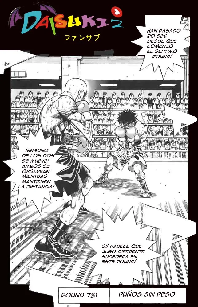 Hajime no Ippo Capítulo 781 en Línea - página 1