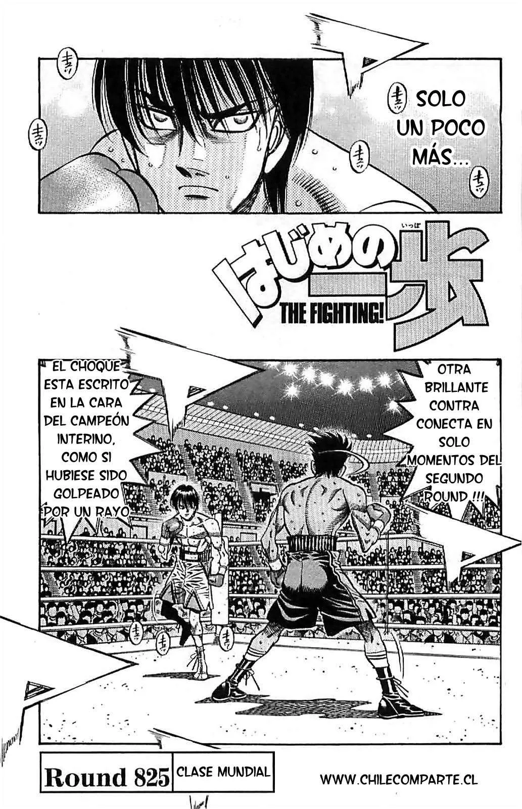Hajime no Ippo Capítulo 825 en Línea - página 1