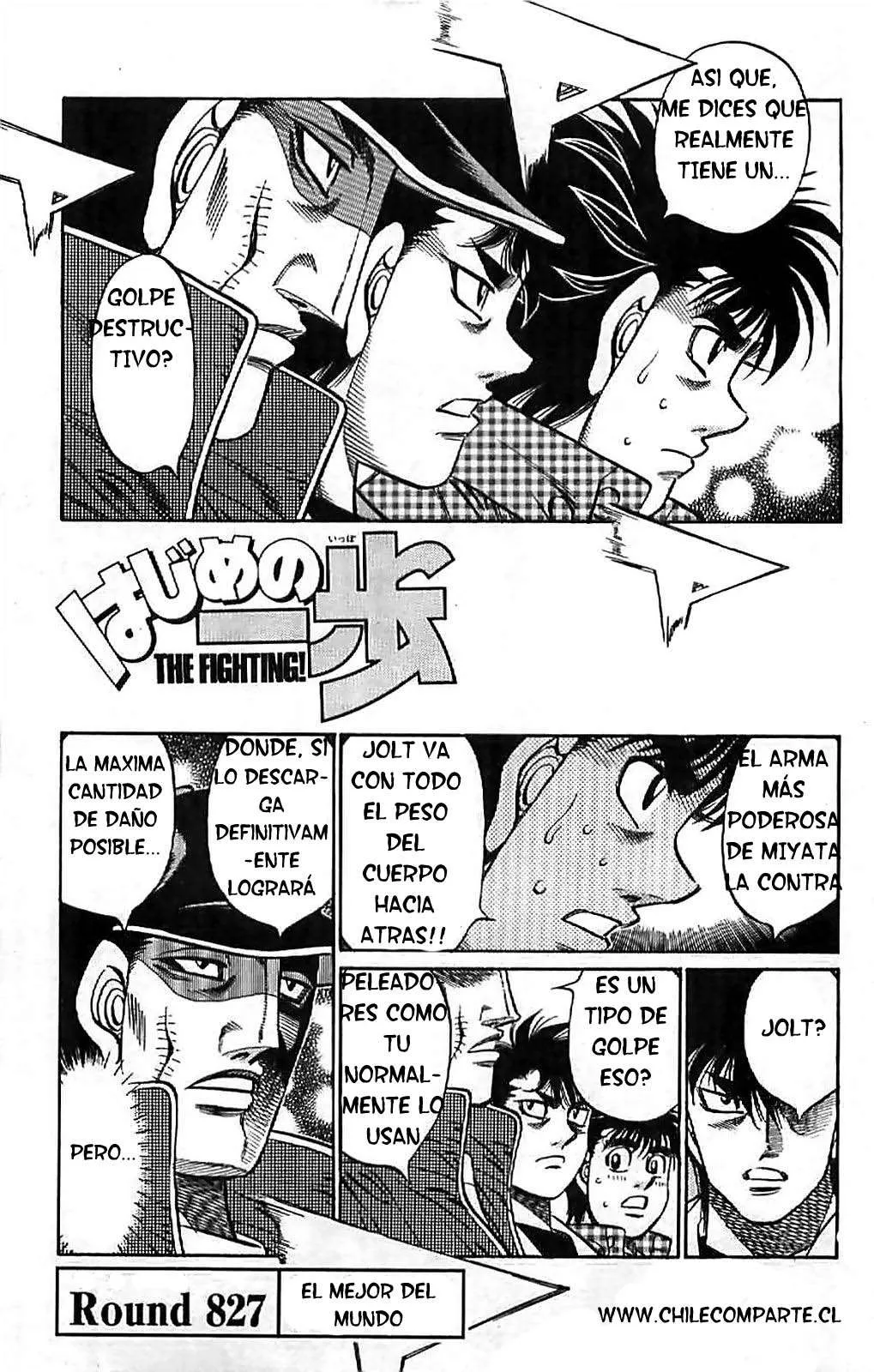 Hajime no Ippo Capítulo 827 en Línea - página 1
