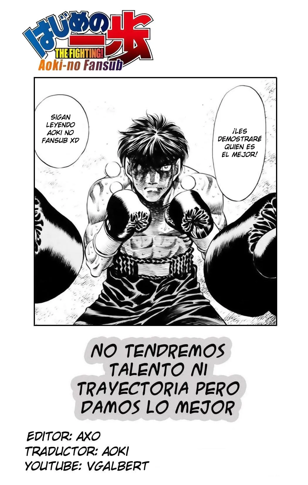 Hajime no Ippo Capítulo 893 en Línea - página 1