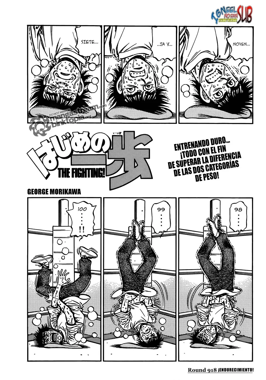 Hajime no Ippo Capítulo 918 en Línea - página 1