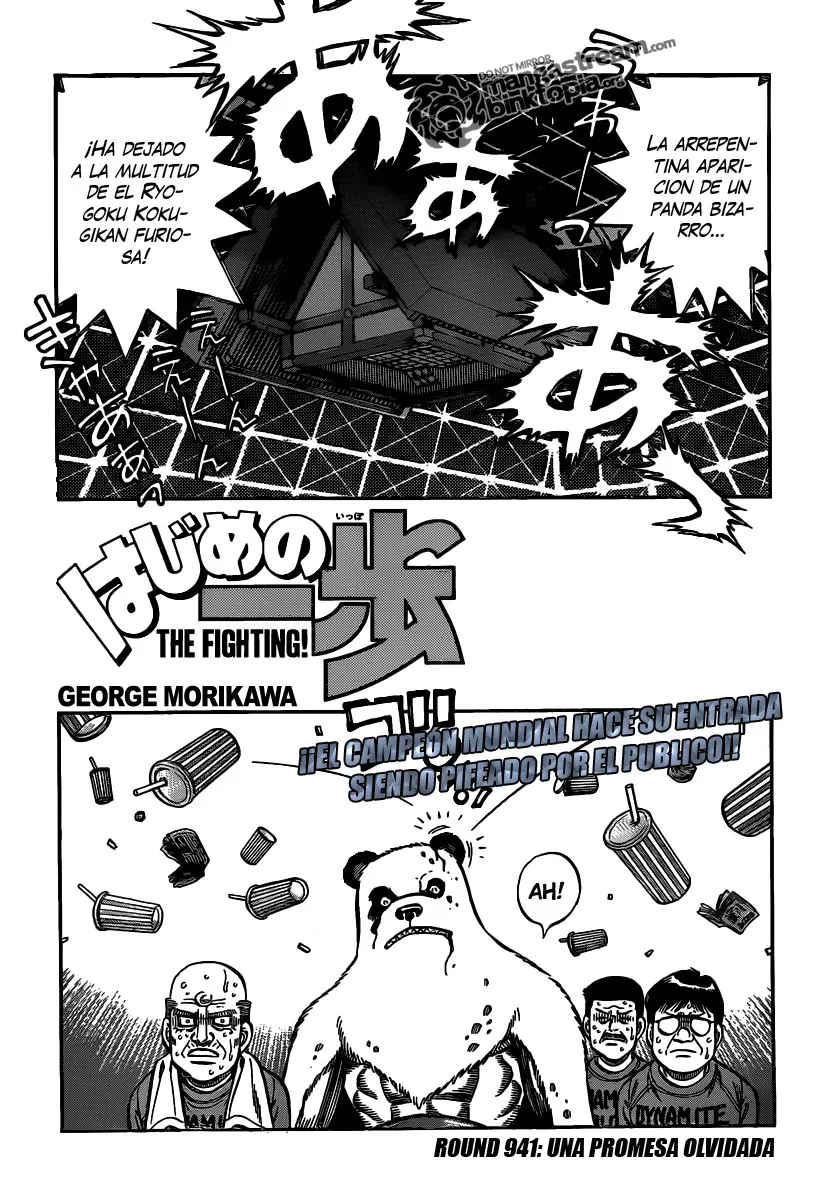 Hajime no Ippo Capítulo 941 en Línea - página 1