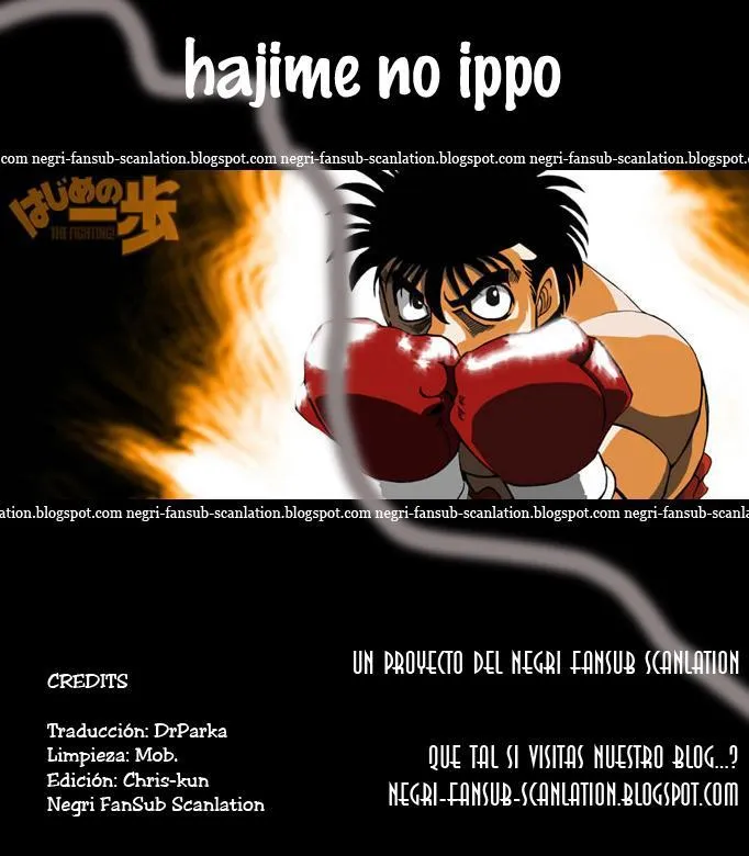 Hajime no Ippo Capítulo 970 en Línea - página 1