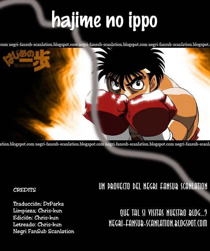 Hajime no Ippo Capítulo 971 en Línea - página 1