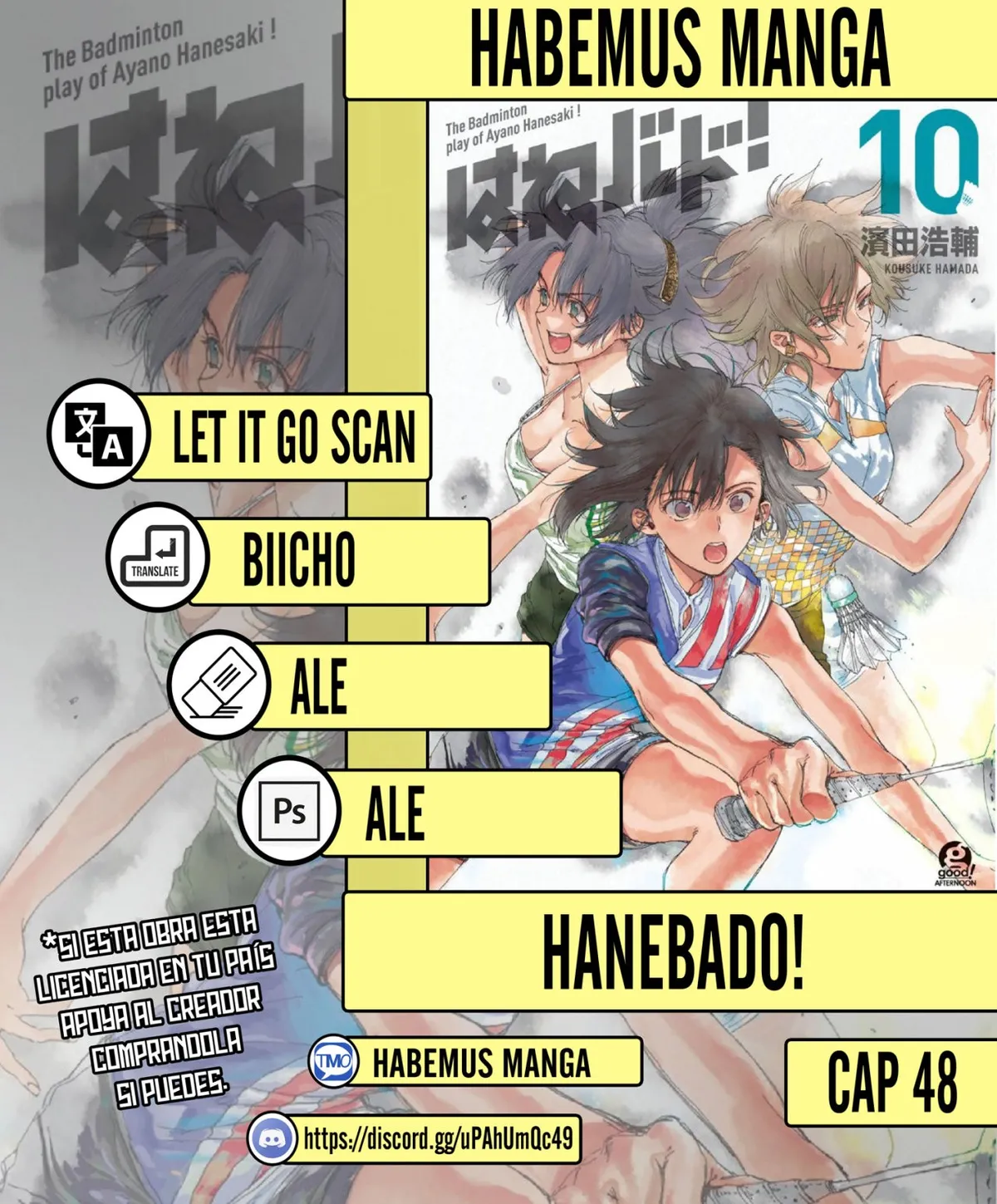 Hanebado! Capítulo 48 en Línea - página 1