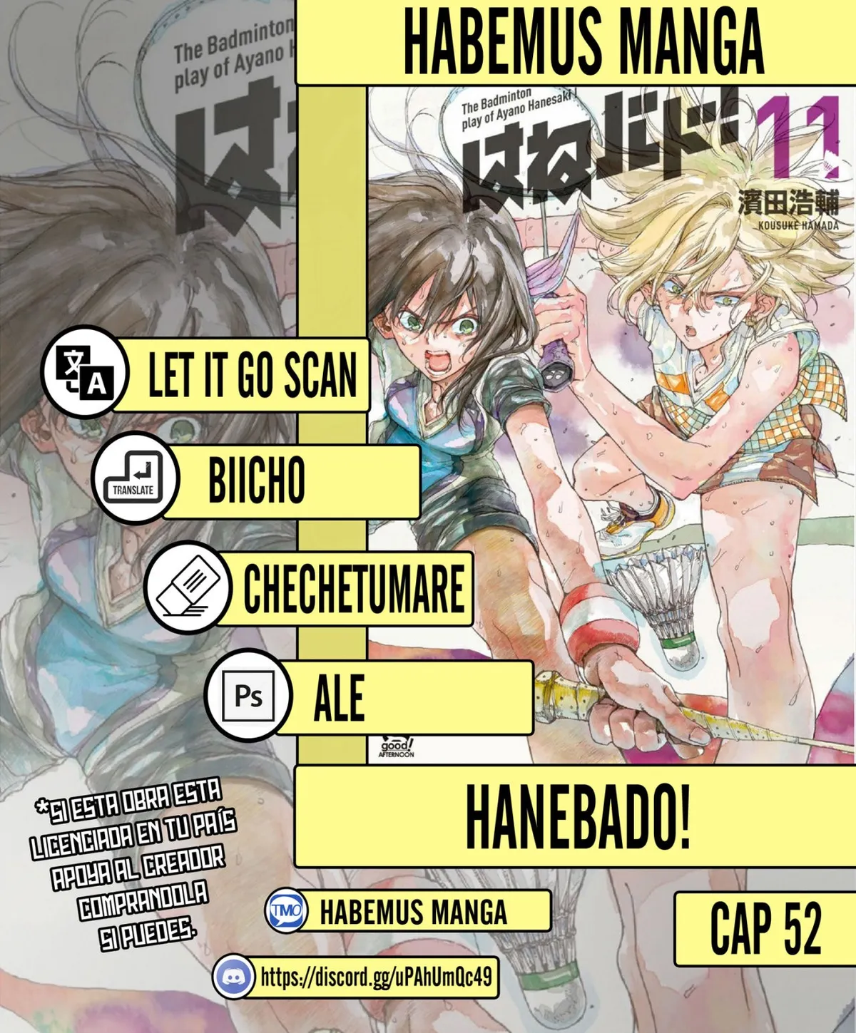 Hanebado! Capítulo 52 en Línea - página 1