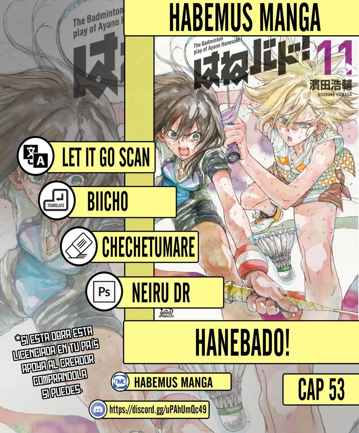 Hanebado! Capítulo 53 en Línea - página 1