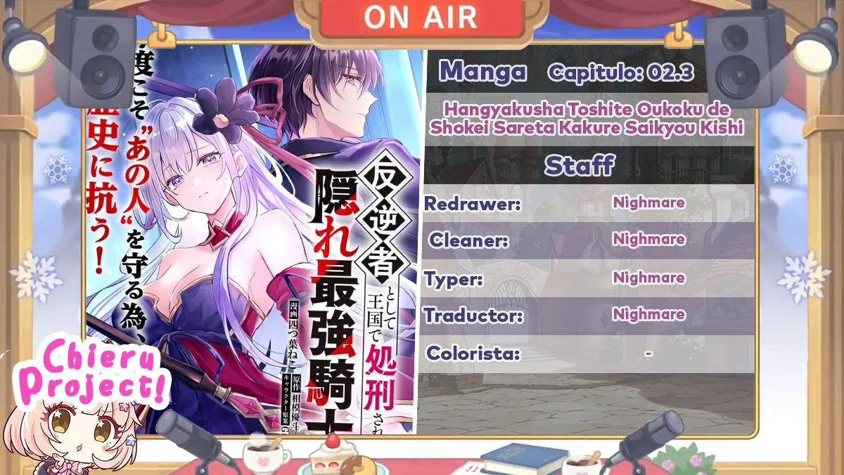 Hangyakusha Toshite Oukoku de Shokei Sareta Kakure Saikyou Kishi Capítulo 2.3 en Línea - página 1