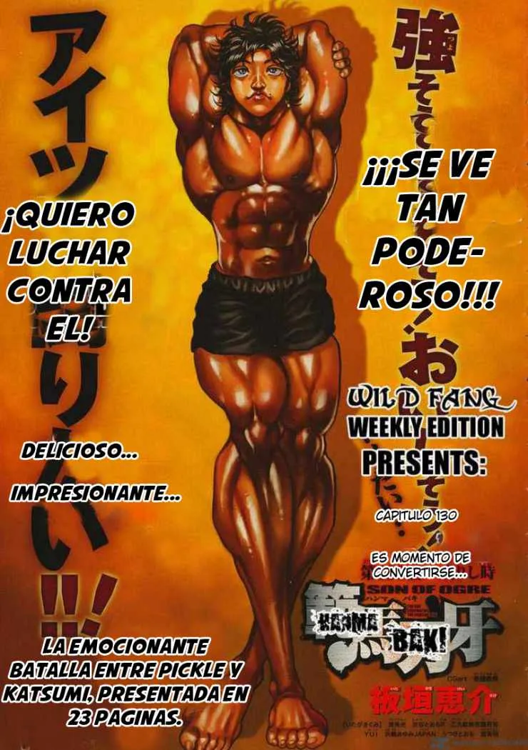Hanma Baki: Son Of Ogre Capítulo 130 en Línea - página 1