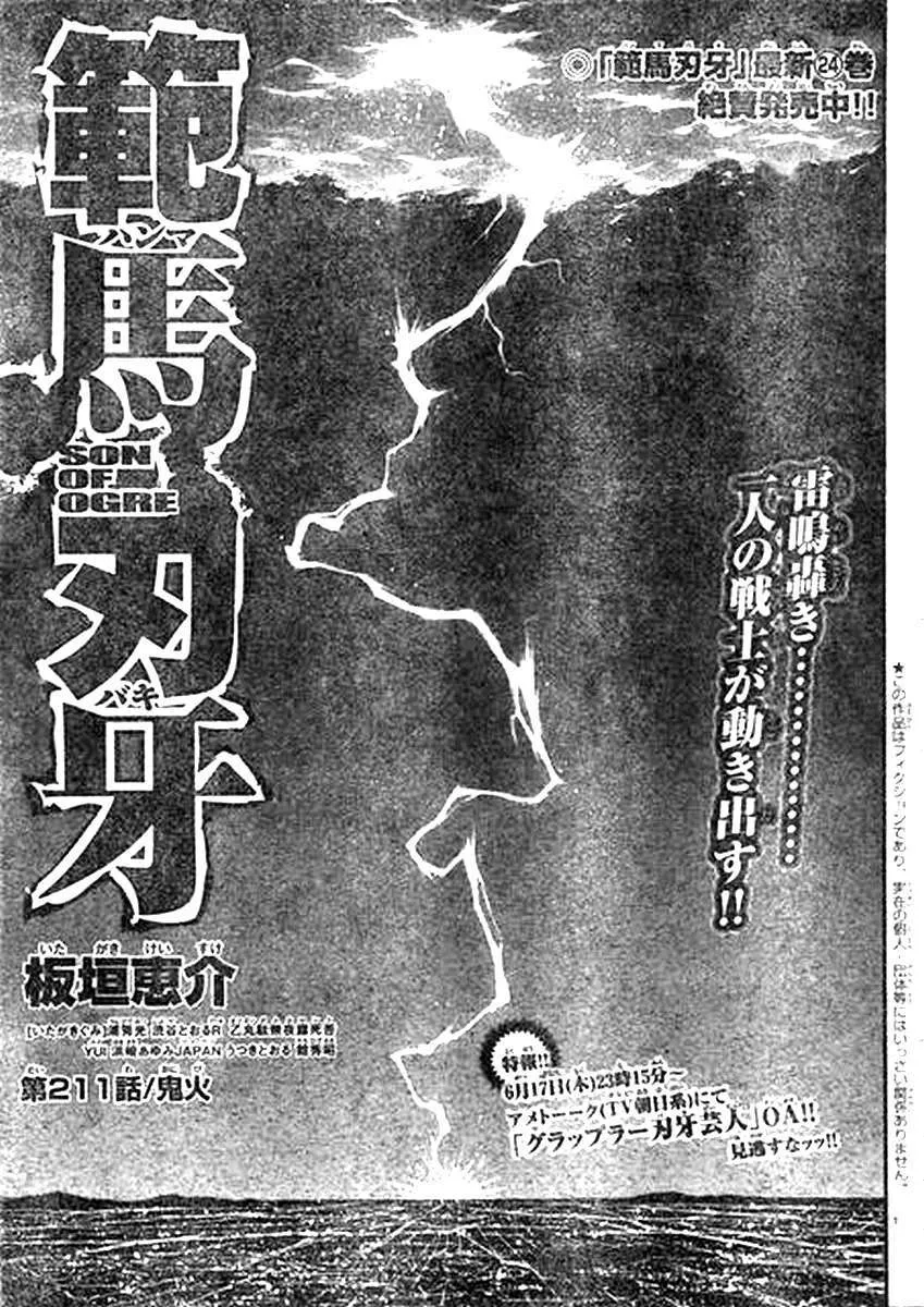 Hanma Baki: Son Of Ogre Capítulo 211 en Línea - página 1