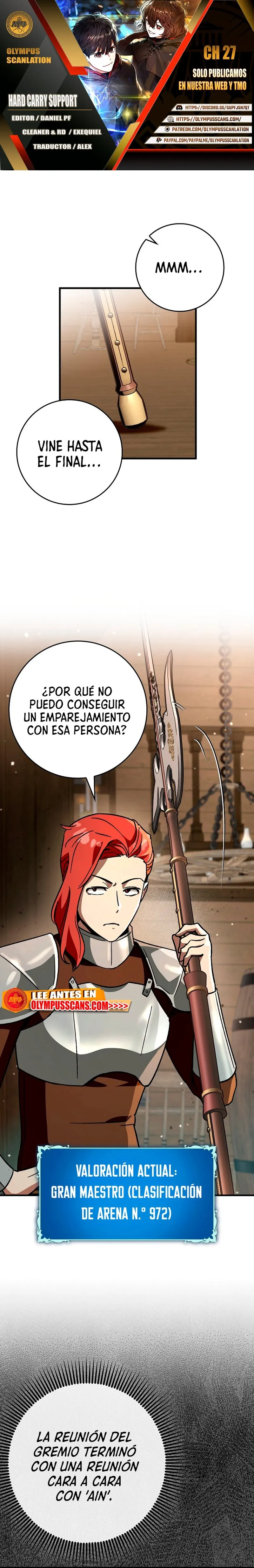 Hard Carry Support Capítulo 27 en Línea - página 1