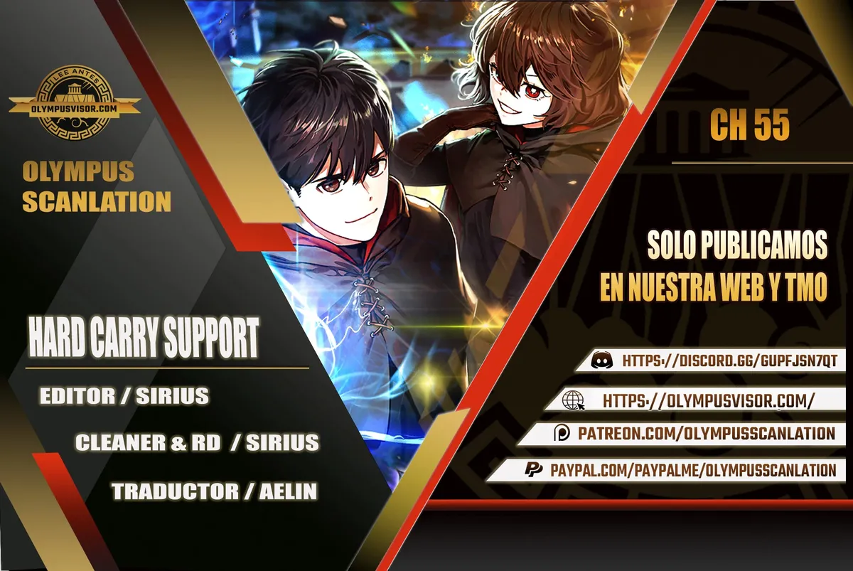 Hard Carry Support Capítulo 55 en Línea - página 1