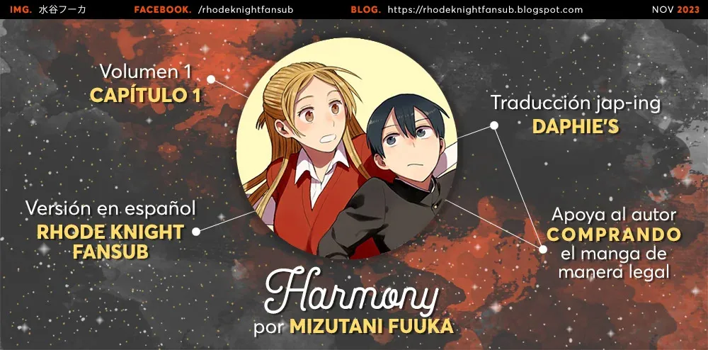 Harmony Capítulo 1 en Línea - página 1
