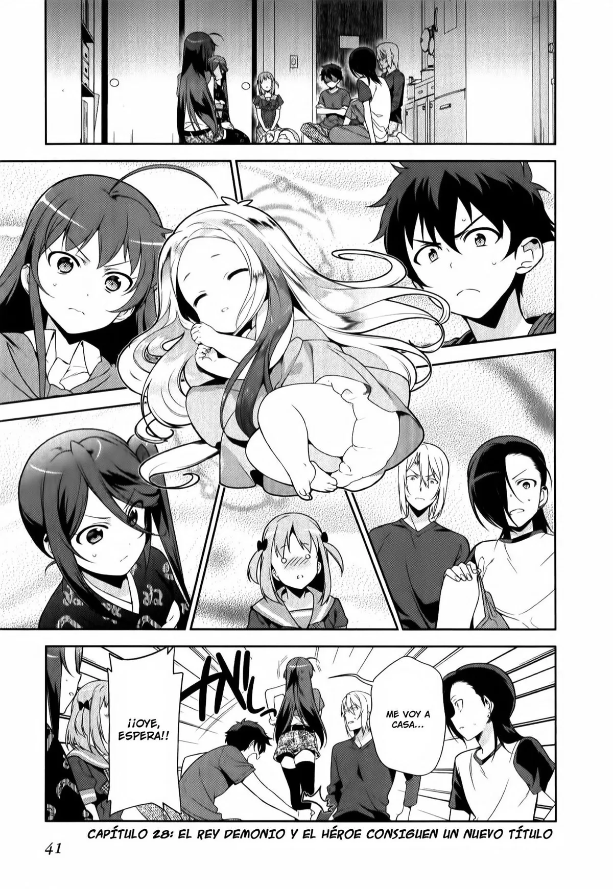 Hataraku Maou-sama! Capítulo 28 en Línea - página 1