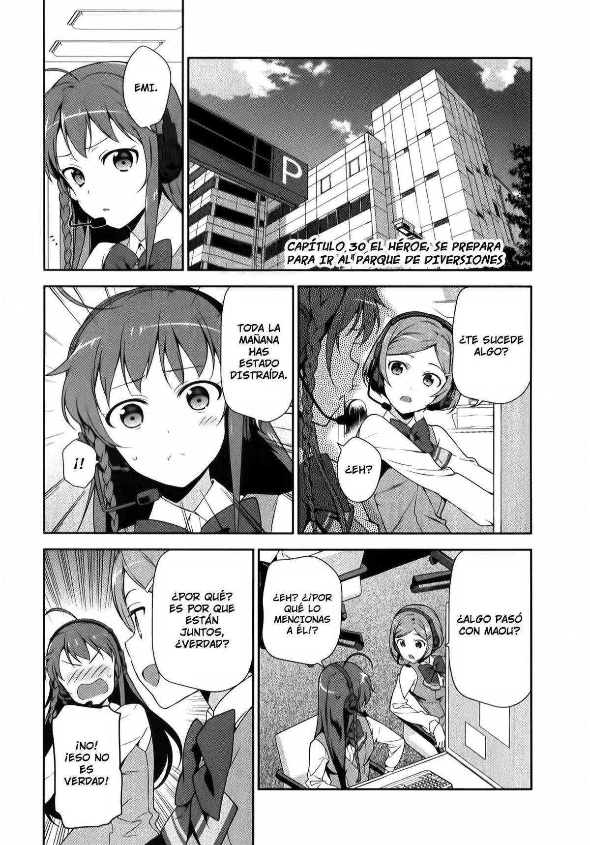 Hataraku Maou-sama! Capítulo 30 en Línea - página 1
