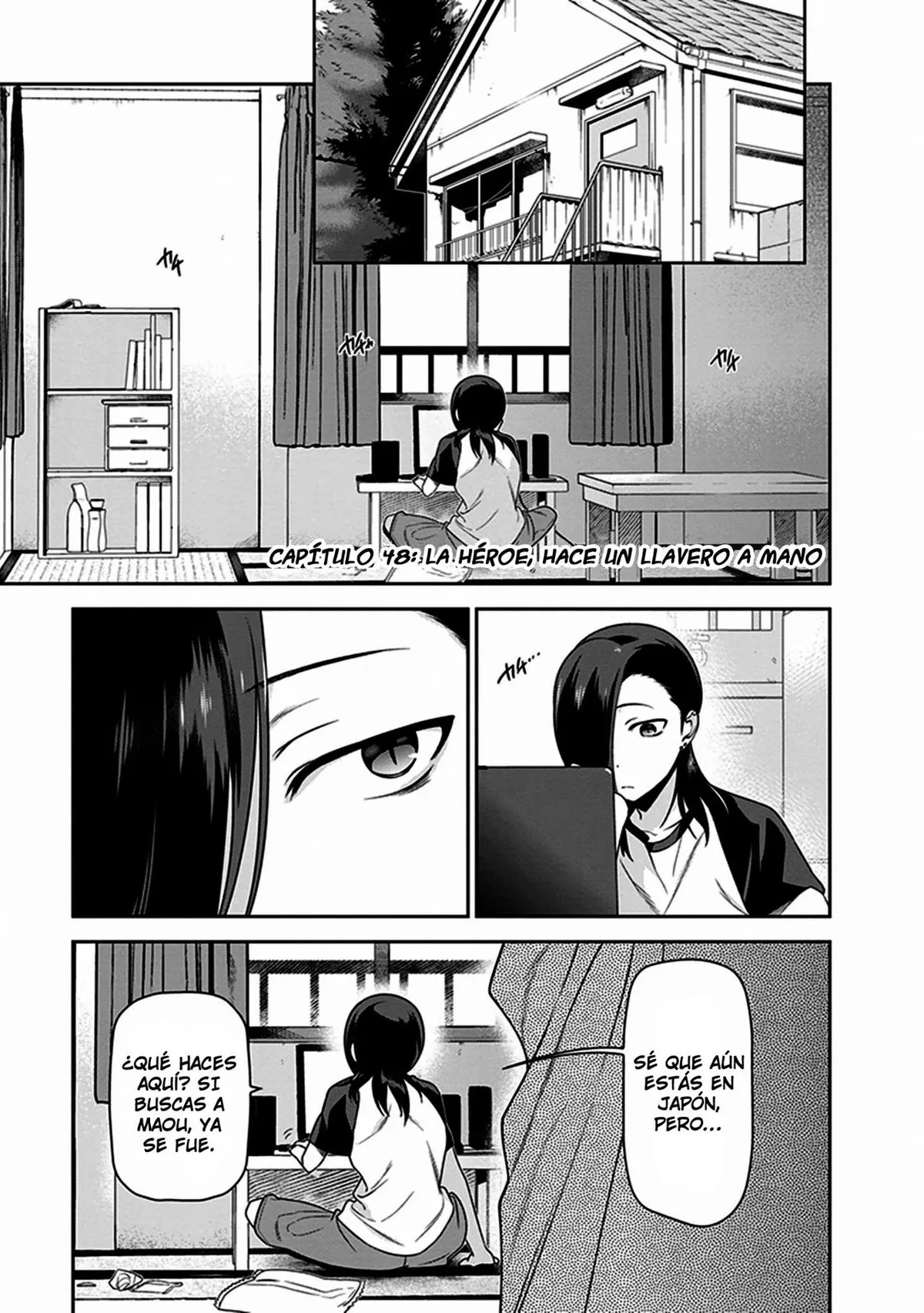Hataraku Maou-sama! Capítulo 48 en Línea - página 1
