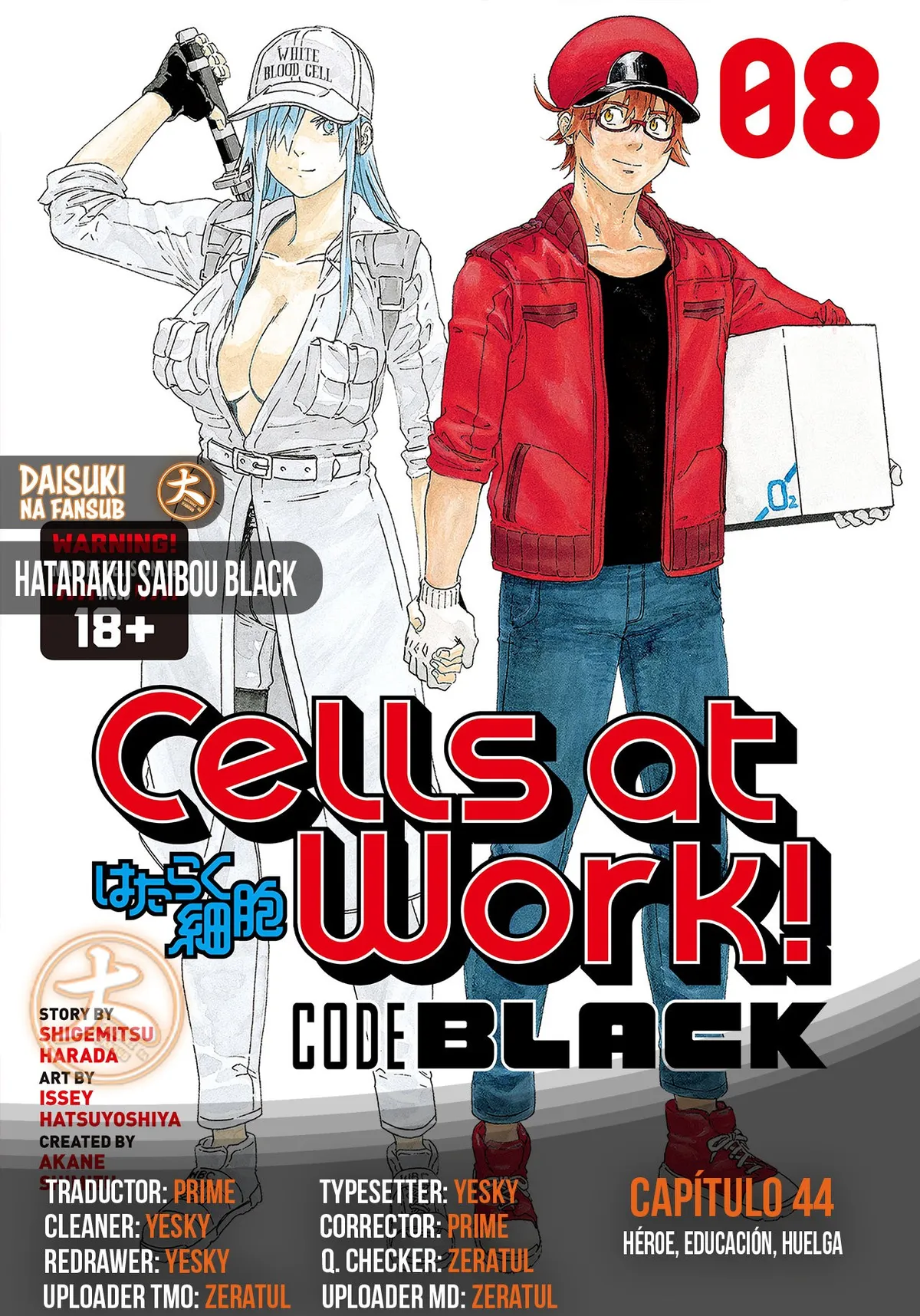 Hataraku Saibou BLACK Capítulo 44 en Línea - página 1