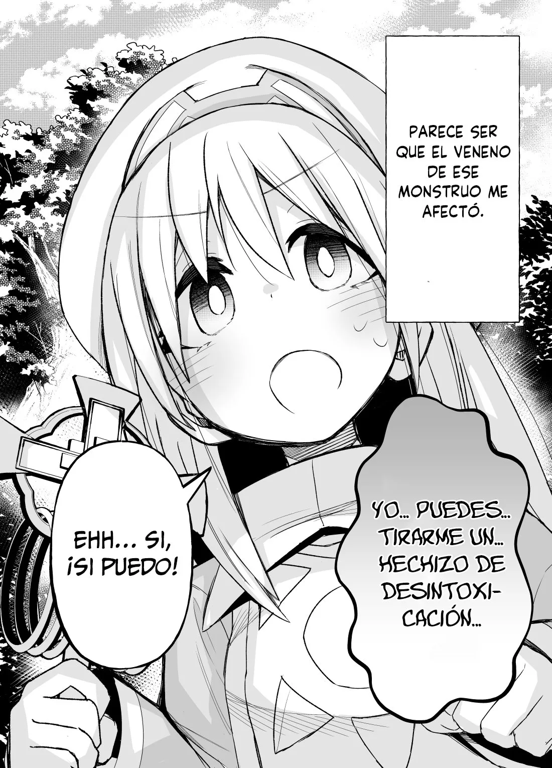 Hay algo malo con la sacerdotisa (serializado) Capítulo 4 en Línea - página 1