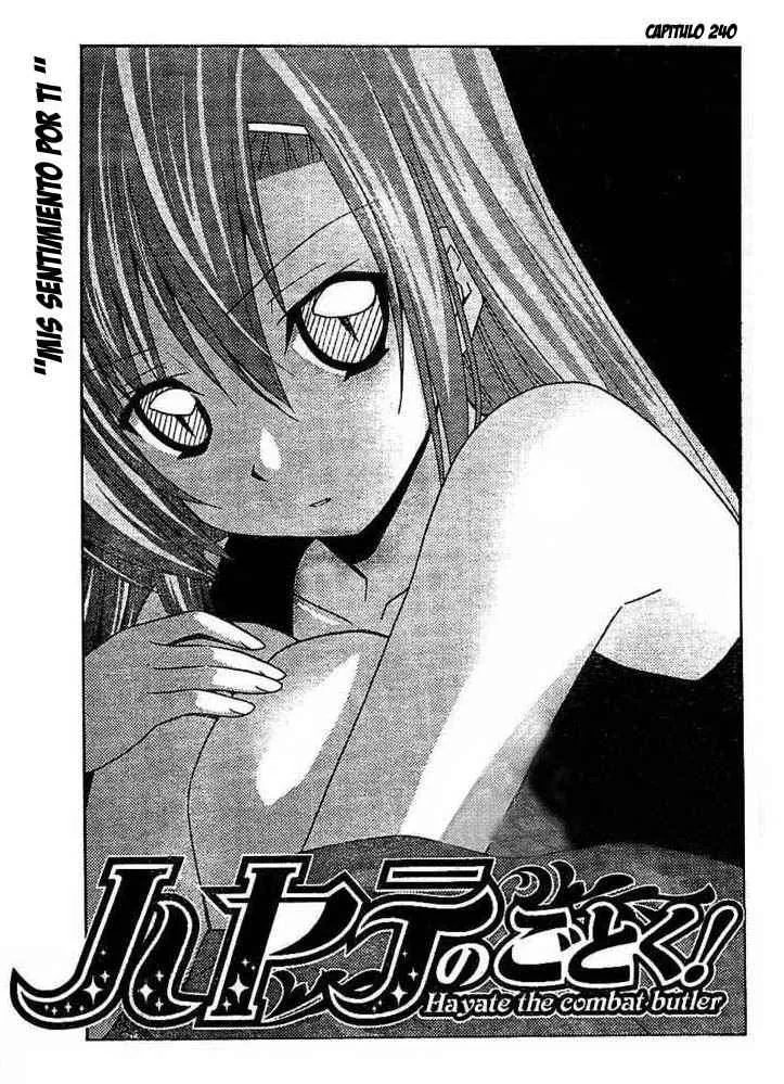 Hayate no Gotoku! Capítulo 240 en Línea - página 1