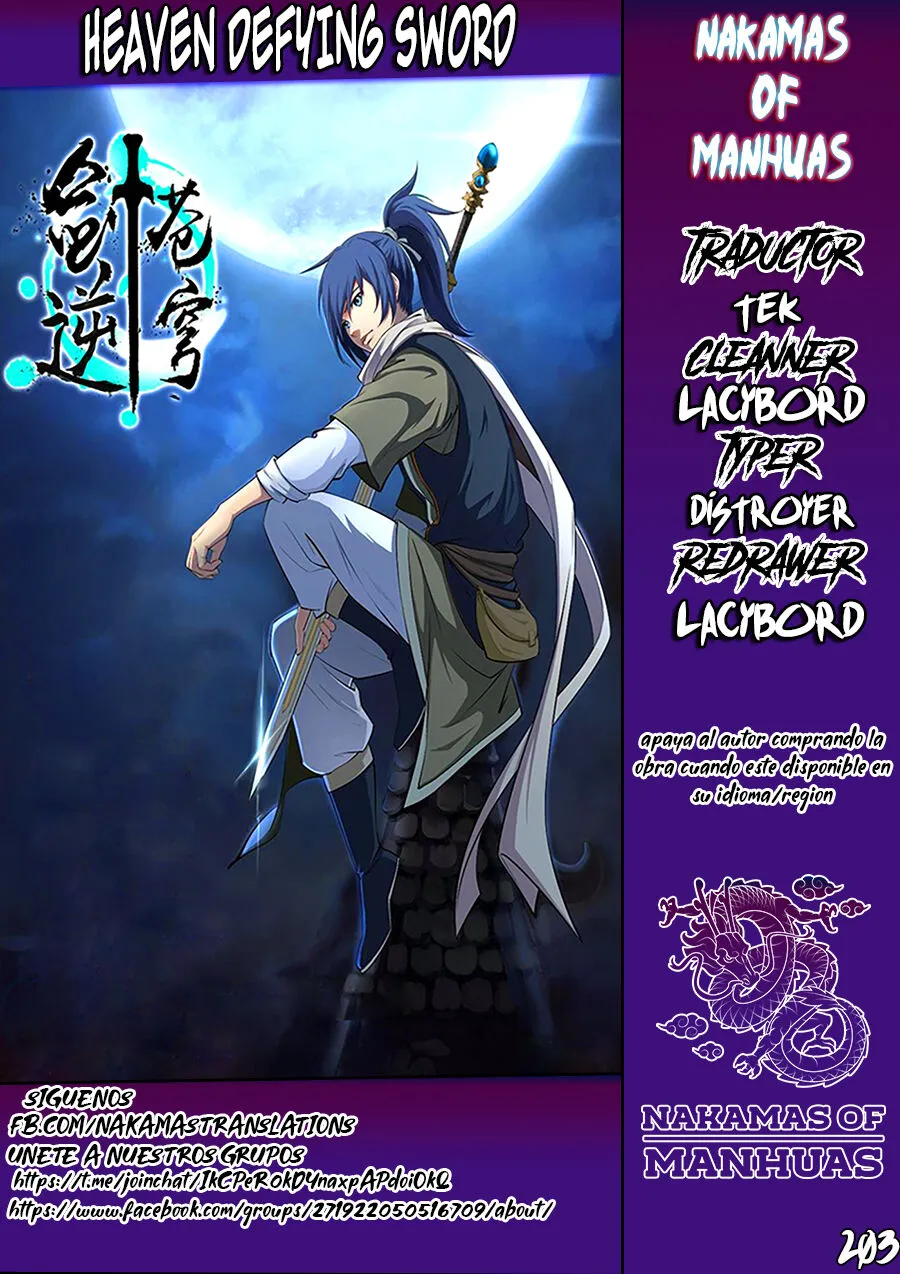Heaven Defying Sword Capítulo 203 en Línea - página 2