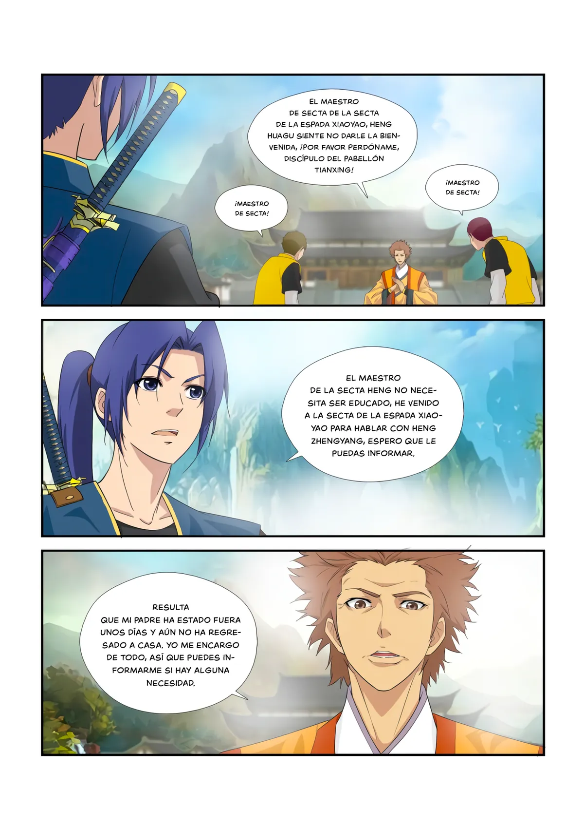 Heaven Defying Sword Capítulo 287 en Línea - página 6