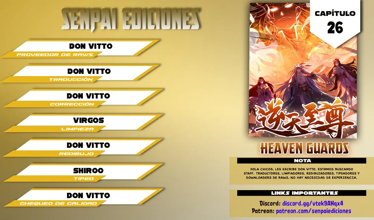 Heaven Guards Capítulo 26 en Línea - página 1