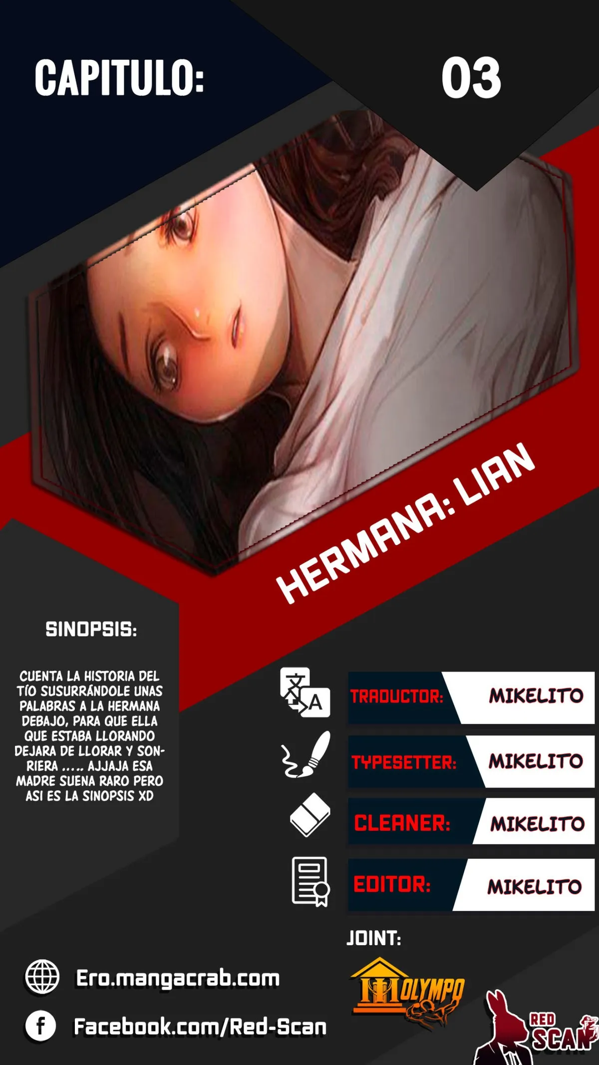 Hermana: Lian Capítulo 3 en Línea - página 1