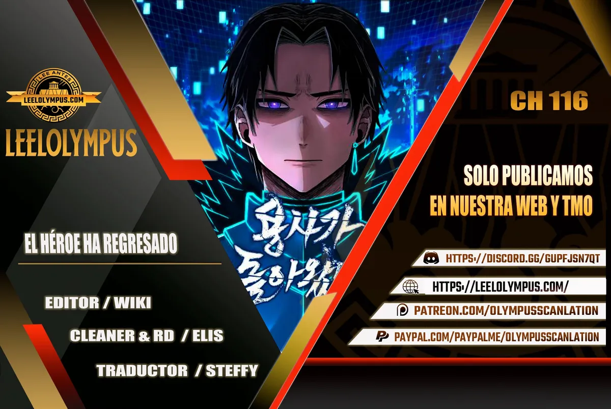 Hero Has Returned Capítulo 116 en Línea - página 1