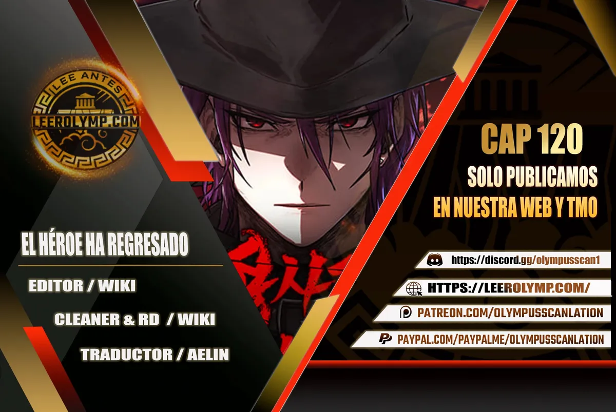 Hero Has Returned Capítulo 120 en Línea - página 1