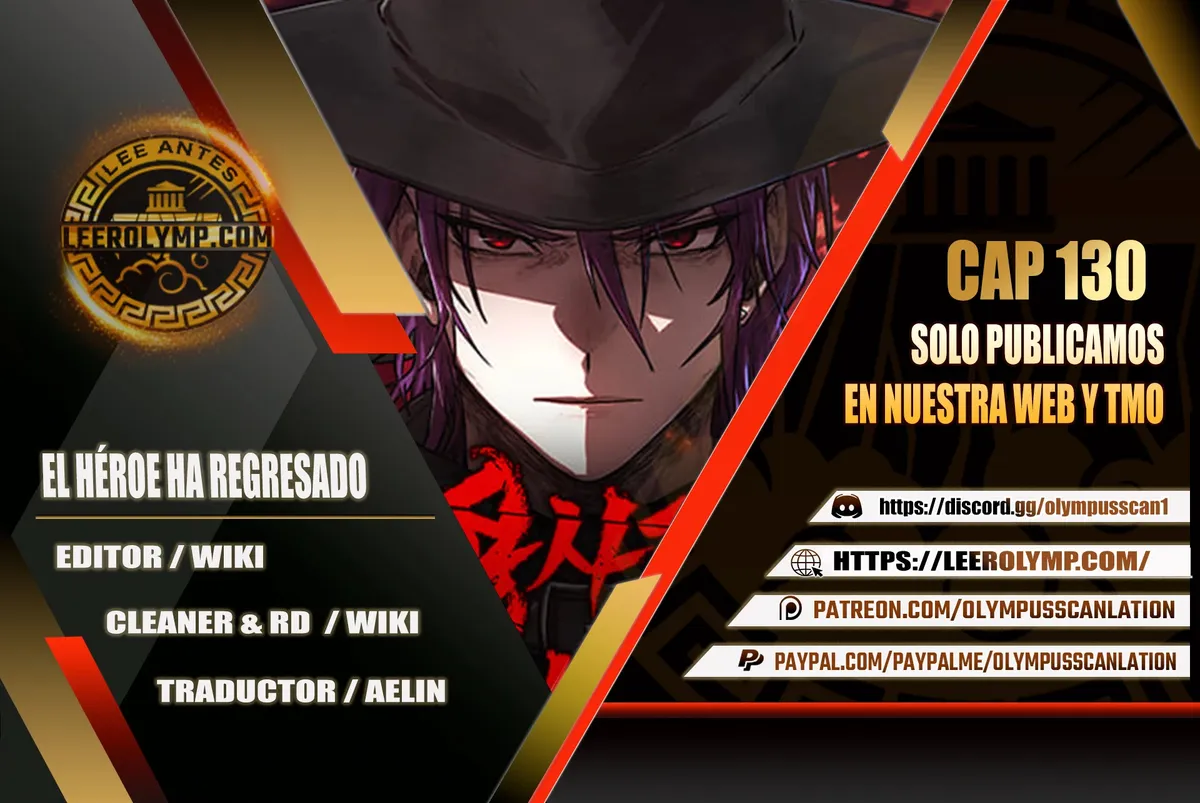 Hero Has Returned Capítulo 130 en Línea - página 1