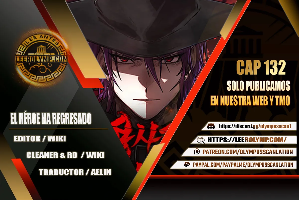 Hero Has Returned Capítulo 132 en Línea - página 1