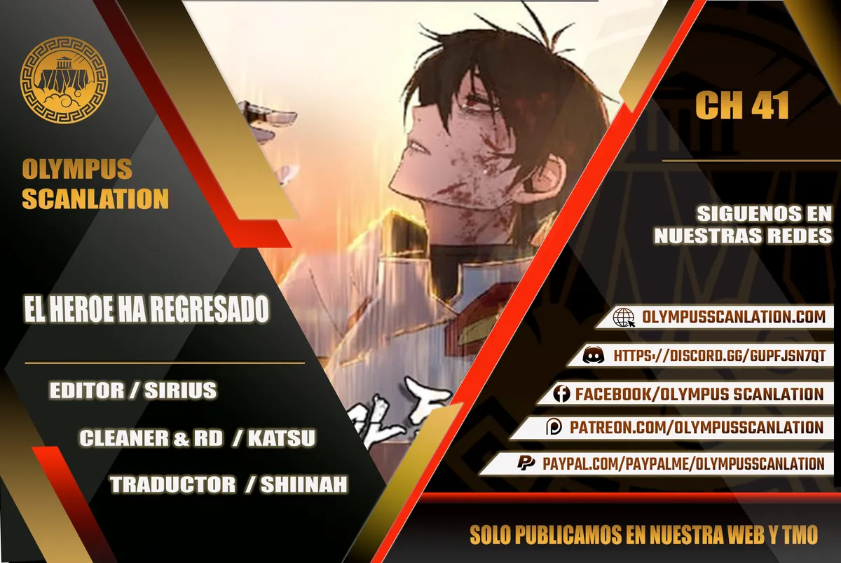 Hero Has Returned Capítulo 41 en Línea - página 1