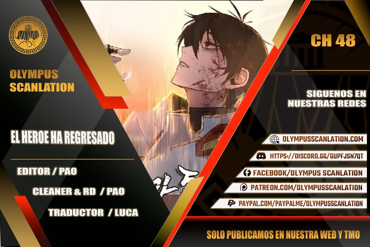 Hero Has Returned Capítulo 48 en Línea - página 1