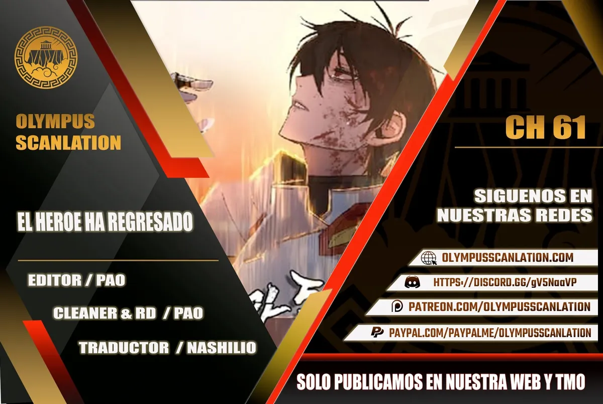 Hero Has Returned Capítulo 61 en Línea - página 1