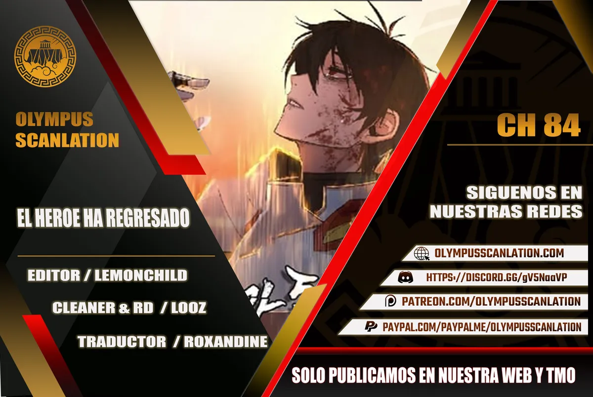 Hero Has Returned Capítulo 84 en Línea - página 1