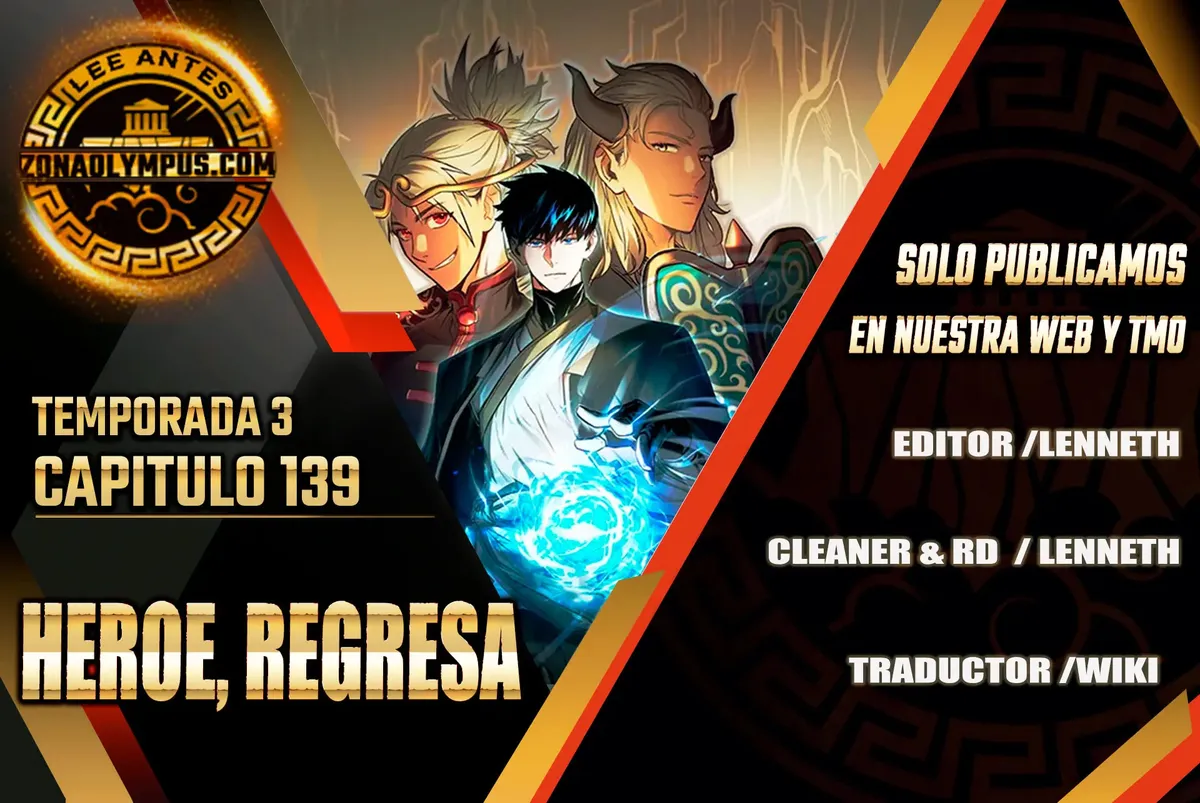 Heroe, regresa Capítulo 139 en Línea - página 1