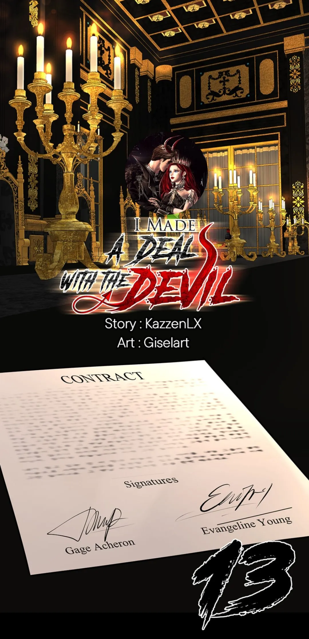 Hice un pacto con el diablo Capítulo 13 en Línea - página 1