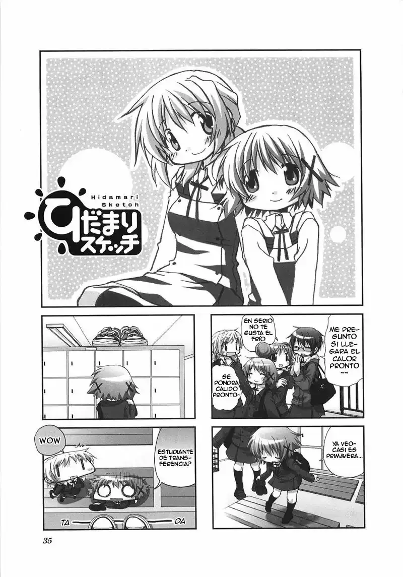 Hidamari Sketch Capítulo 46 en Línea - página 1