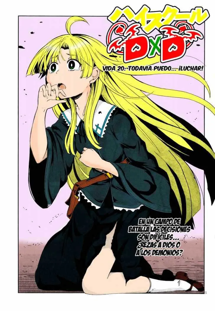 High School DxD Capítulo 20 en Línea - página 1