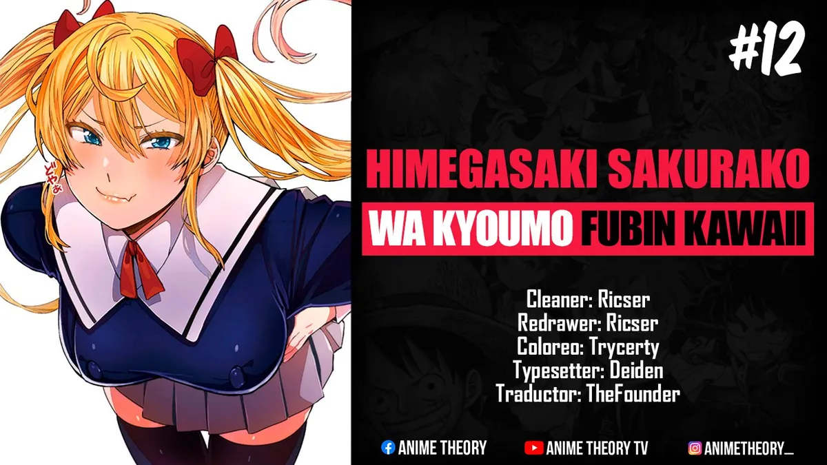 Himegasaki Sakurako wa Kyou mo Fubin Kawaii Capítulo 12 en Línea - página 1